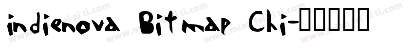 indienova Bitmap Chi字体转换